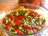 Pickled Nopales and Peppers