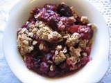 Plum Crisp (Gluten Free)