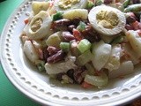 Potato Salad with Kidney Beans
