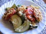 Scalloped Zucchini and Tomatoes