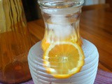 Simple Orange Water Quenches Thirst