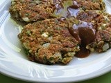 Walnut Cottage Cheese Patties