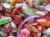 White Bean Cucumber Salad