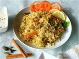 Vegetable Dum Biryani - Restuarant style