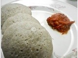 Barley idli