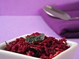 Beetroot poriyal