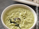 Coriander coconut chutney recipe