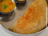 Millet dosa - kambu dosa | bajra dosa