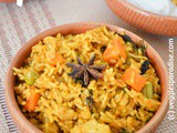 Vegetable biryani