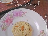 Ven pongal | khara pongal | ghee pongal