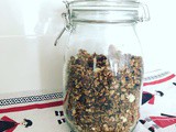 Granola nocciole e cioccolato fondente