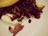 Polenta radicchio e stracchino passito