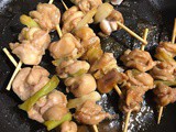 Spiedini di pollo Giapponesi [yakitori]