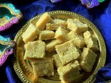 7 cup Burfi / 7 Cup Cake - Video recipe