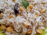 Easy & Quick Corn Pulao - Lunch Ideas