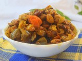 Kathirikai Mochai Curry / கத்தரிக்காய் மொச்சை மசாலா