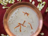 Mixed Nuts & Rice Payasam / Mixed Nuts & Rice Kheer