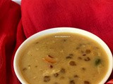 Moong dal & Sabudana Payasam