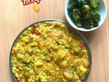 One Pot Meal - Mixed Vegetable Sambar Sadam