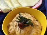 Peanut Chutney - Side dish for Idli / Dosa