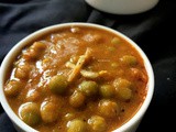 Peas Masala without Onion & Garlic