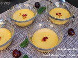 Aam Doi | Bengali Baked Mango and Yogurt Dessert