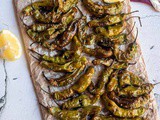 Air Fryer Shishito Peppers | Garlic Shishito Peppers