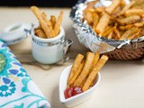 Baked Jicama Fries