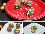 Cake Pops Using 1 Minute Microwave Eggless Cakes