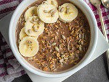 Chocolate Peanut Butter Overnight Oats