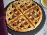 Eggless Applesauce Waffles With Quinoa Flour