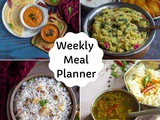 Festive Special South Indian Vegetarian Meal Planner