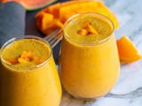 Healthy Vegan Mango Breakfast Smoothie | Easy Breakfast Smoothies