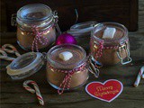Hot Chocolate Mix with Peppermint | Xmas Hot Cocoa Gift Jars