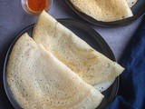 Idli Rava Dosa | Rice Rava Dosa