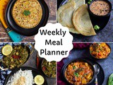 Indian Vegetarian Meal Planner