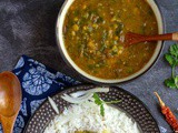 Instant Pot Dal Tadka | Mixed Dal Tadka with Beet Greens