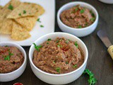 Instant Pot Vegetarian Refried Beans | Homemade Refried Beans