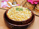 Kadalai Paruppu Sundal | Channa Dal Sundal