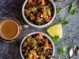 Kala Chana Chaat – Healthy Black Chickpeas Salad