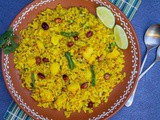 Kanda Batata Poha | Quick Poha Recipe | Aval Upma