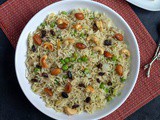 Kashmiri Peas Pulav | Instant Pot Pulav