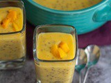 Mango Chia Pudding with Cardamom (Indian-Style)