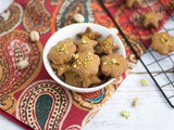 Nan-e Nokhodchi | Persian Chick Pea Cookie with Cardamom and Pistachios