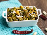 Okra Peanut Curry | Vendaikai Verkadalai Poriyal