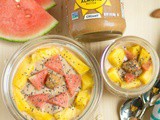 Overnight Oats with Almond Butter and Banana