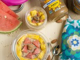 Overnight Oats with Almond Butter and Banana