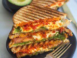 Pesto Mozzarella Sandwich