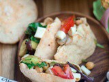 Pita Pocket Salad Wrap