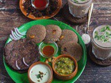 Ragi Platter | Healthy Recipes with Ragi Flour
